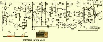 Philips 41 29 schematic circuit diagram